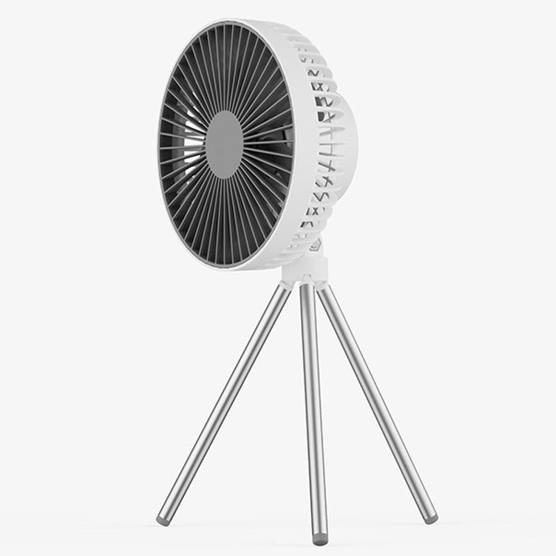 Lisslune | Portable Rechargeable Fan with Flexible Tripod & 3 Speed Settings, for Travel, Office, Room, Outdoor