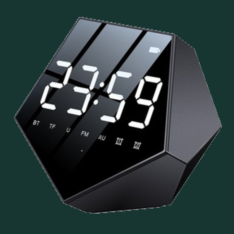 Lisslune | 2-in-1 Bluetooth Wireless Speaker with Alarm Clock, for Home & Office