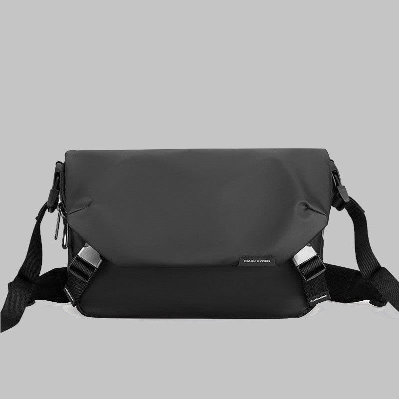 Lisslune | Large-capacity Waterproof Oxford Crossbody Bag, with Anti-theft Pocket, Multiple Compartments and Back Trolley Strap, for Travel, Work & More