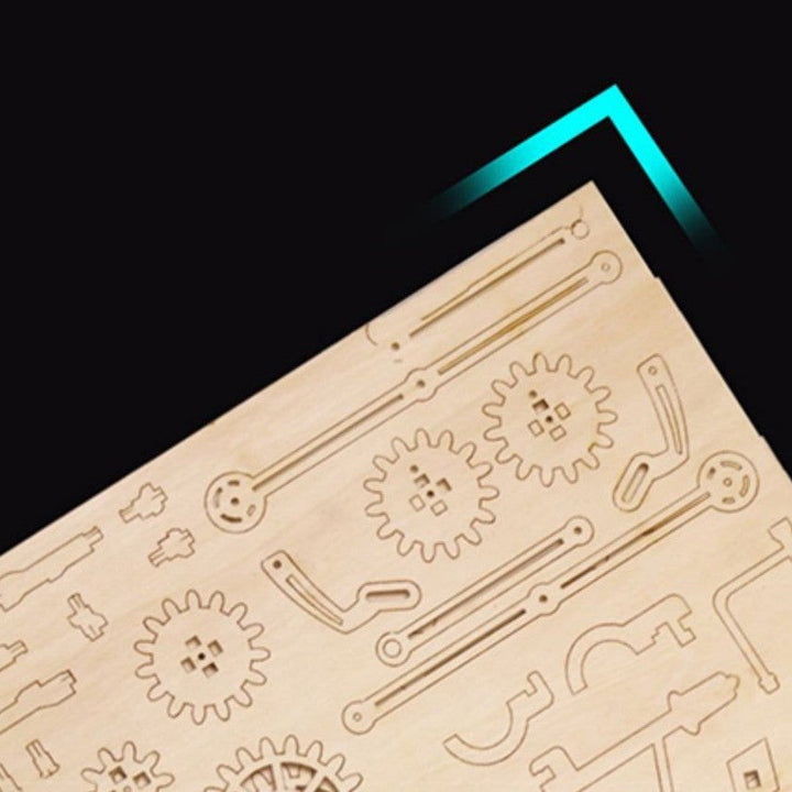 Lisslune | 3D DIY Music Wooden Puzzle Sky Wheel, for Adults and Teens
