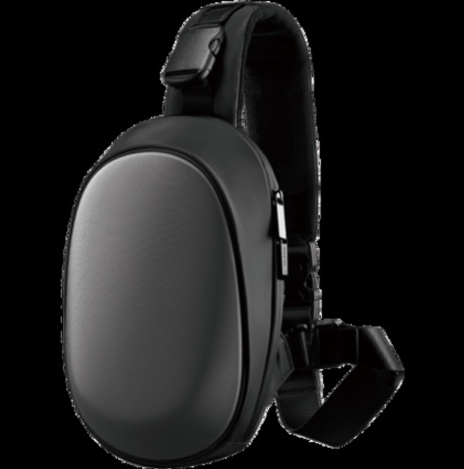 Lisslune | Waterproof Sling Bag, with Hard Shell, Anti-impact Design and Large Capacity, for Travel, Outing and More