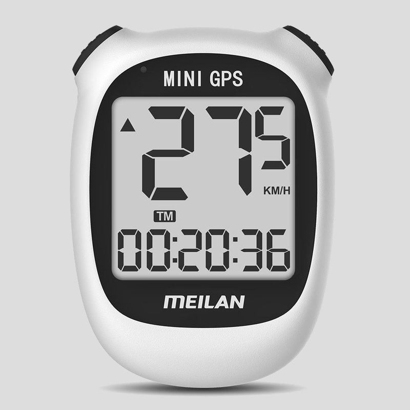 Lisslune | Rechargeable Water-resistant GPS Bike Speedometer, with Backlight & 8H Battery Life, for Cycling, Canoeing & More