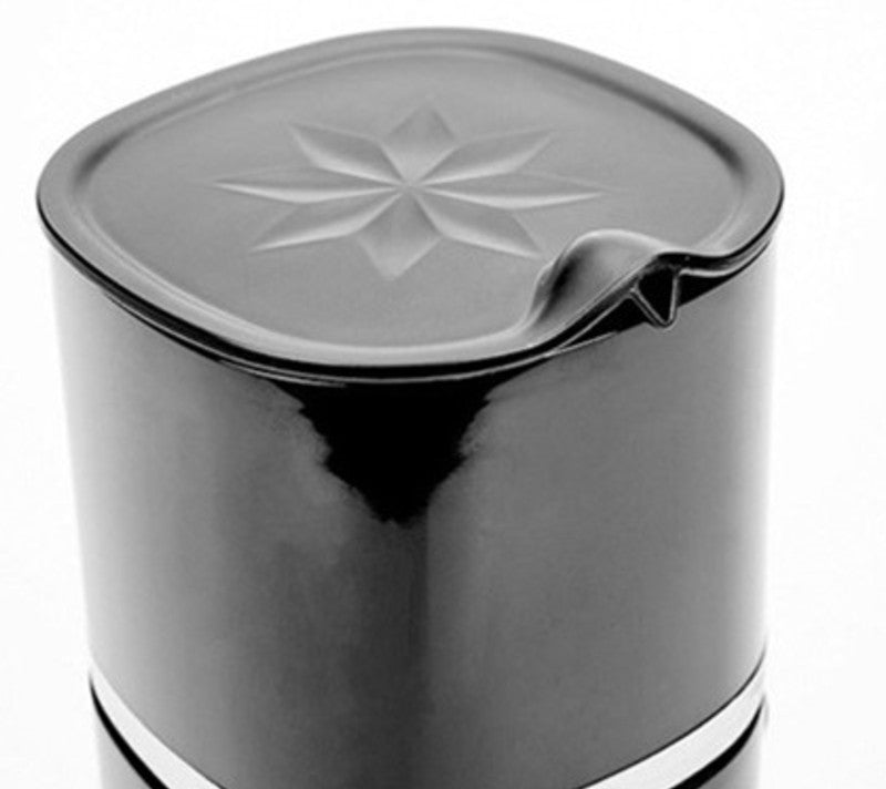 Lisslune | 4-in-1 Reusable Paperless Pour Over Coffee Maker with Stainless Steel Filter