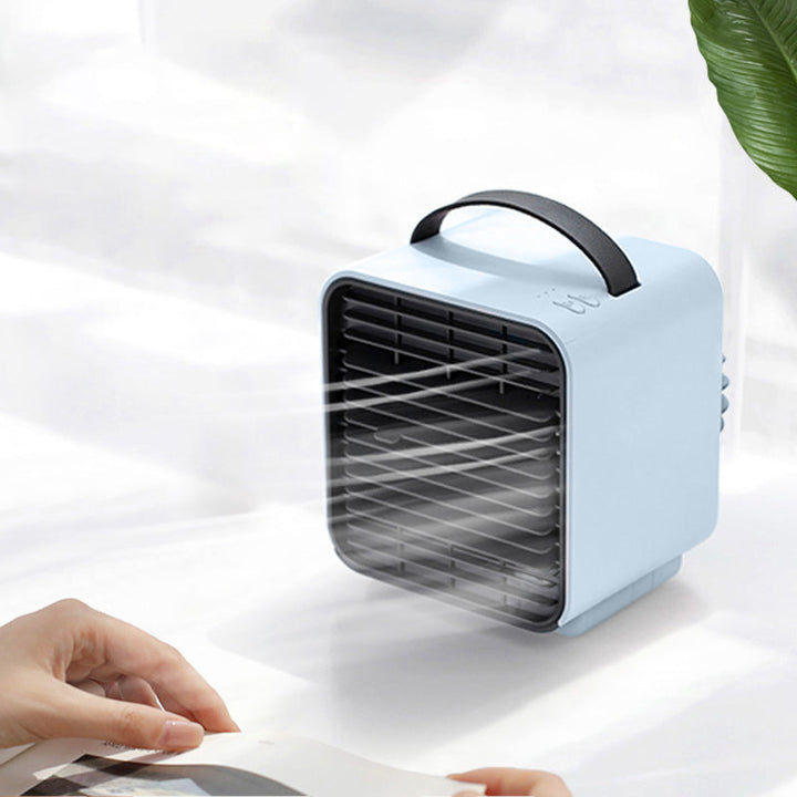 Lisslune | Portable Negative Ion Air Conditioner Fan, with Mild Wind, Clean Air & Humidifier, for Home & Office