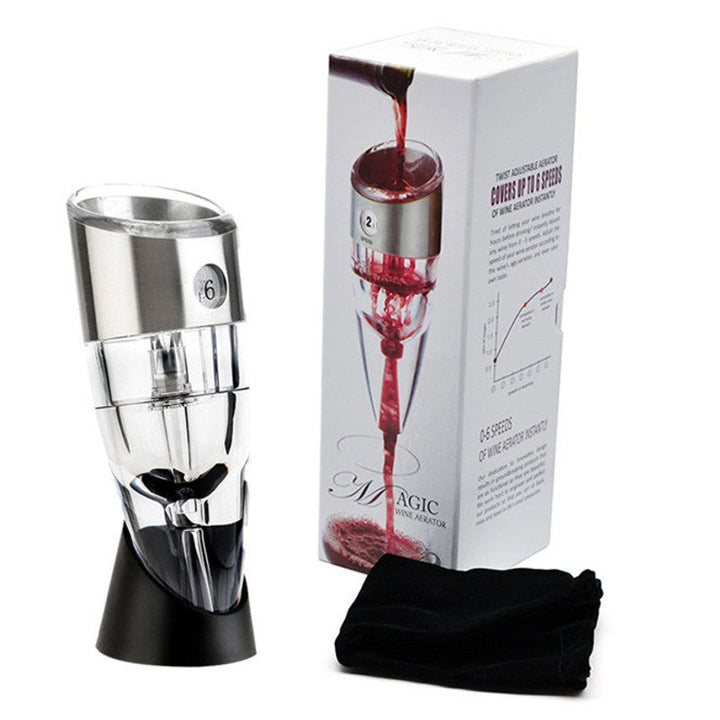 Lisslune | Adjustable Portable Wine Pour Decanter, for Home, Party, Family, Christmas