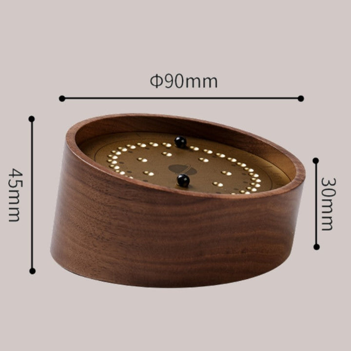 Lisslune | Wooden Adjustable Perpetual Calendar, for Home, Decor & Gift