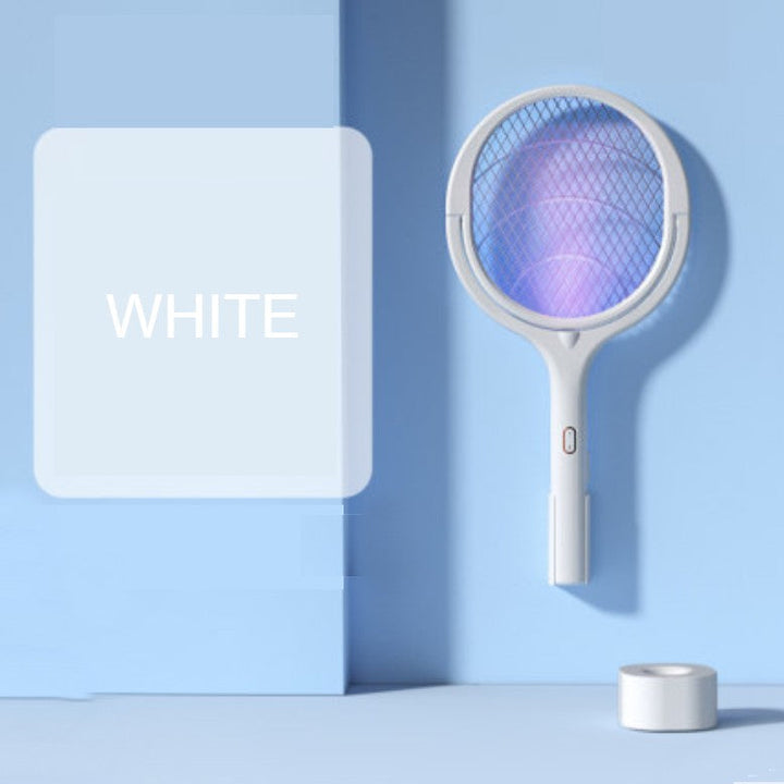 Lisslune | 5 -in-1 Electric Mosquito Killer Flyswatter. with 90¬∞ Rotatable Design & Mosquito Light Trap, for Mosquitoes, Flies, Bugs & More