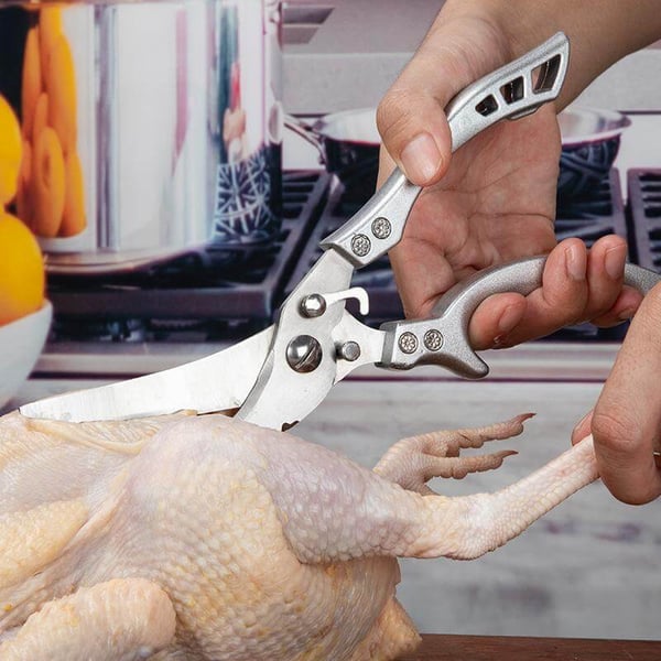 Lisslune | Stainless Steel Bone Cutting Kitchen Scissors