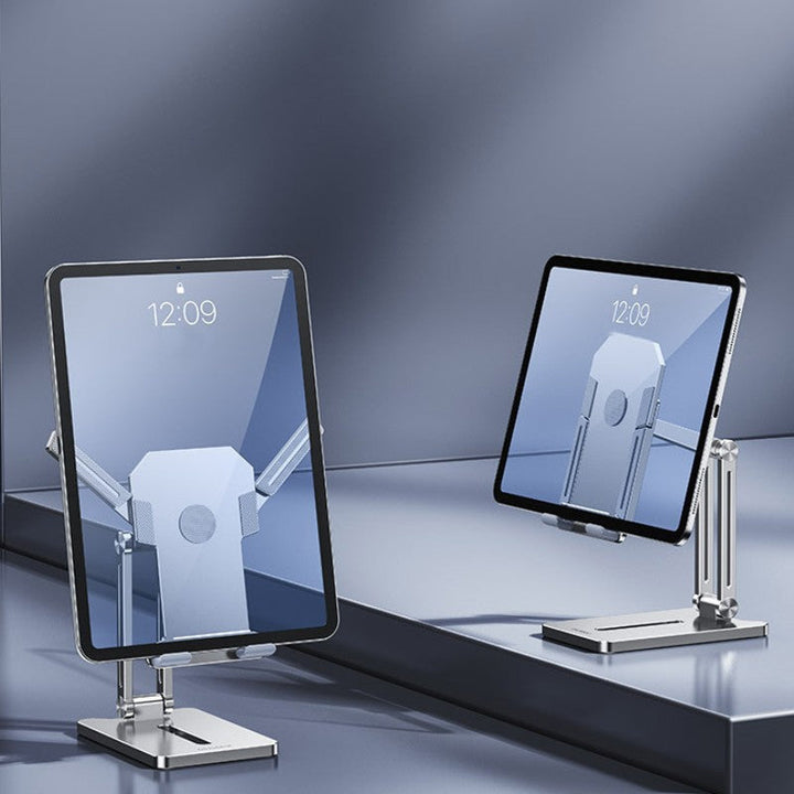 Lisslune | Adjustable Foldable Phone Tablet Desk Stand, for Phone, Tablet, Kindle & More