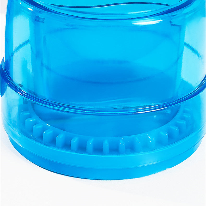 Lisslune | Double Blades Hand-cranked Ice Shaver, for Fast Crushing, Fun and Easy Iced Treat