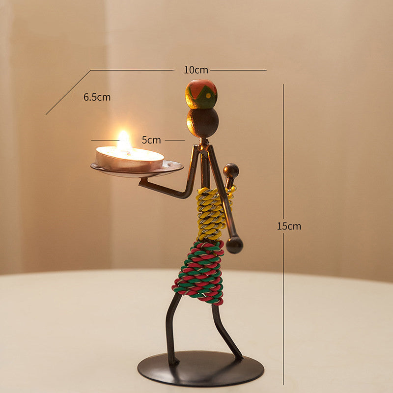 Lisslune | Creative Artistic Candle Holder, for Tealight Candles & Votive Candles, for Wedding, Birthday, Holiday & Home Decoration