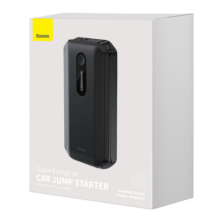 Lisslune | Reliable Portable Car Battery Charger, with LED Flashlight & Power Bank, for Sedan, SUV & More