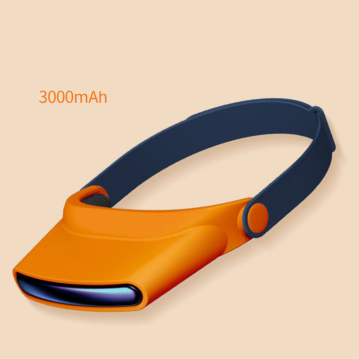 Lisslune | Rechargeable Lightweight Bladeless Fan Hat, with 3 Wind Speed, for Fishing, Running & More