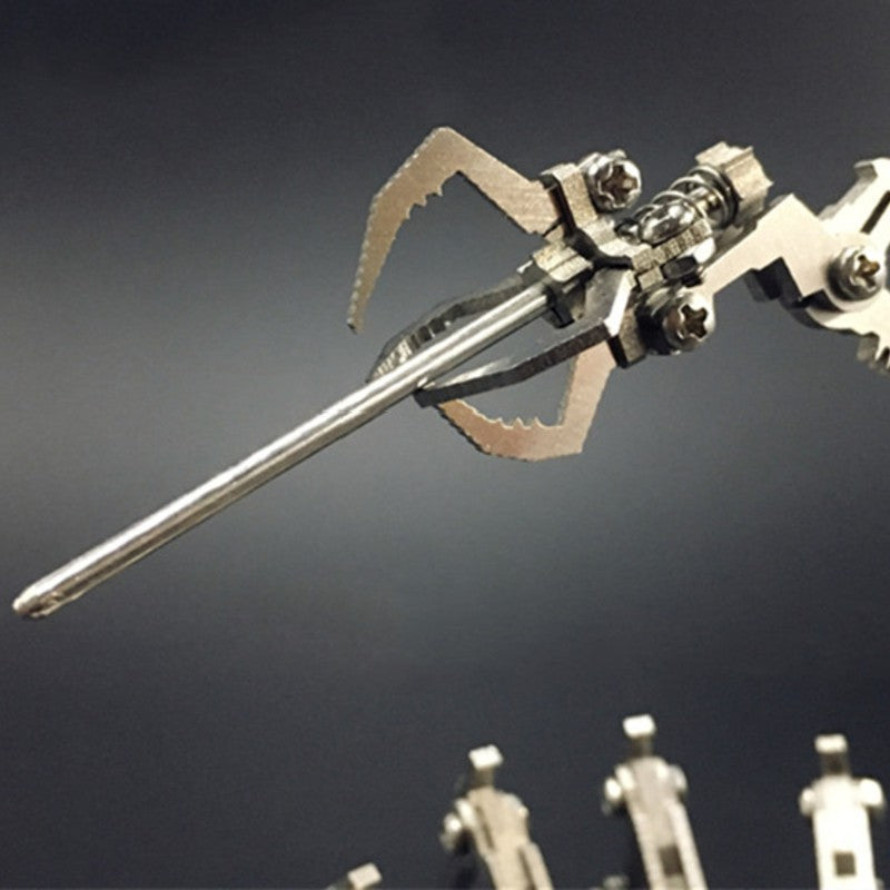 Lisslune | 3D Scorpion Stainless Steel DIY Metal Building Blocks, for Fun, Gift & Display