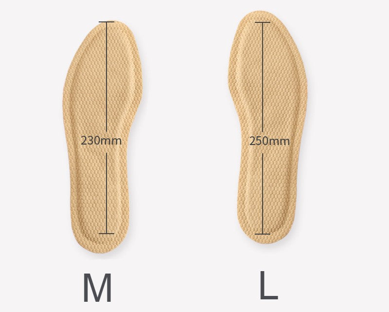 Lisslune | Heated Wormwood Insoles, with Rapid Heating, 52¬∞C Constant Temperature & 8hrs of Heat, for Women & Men (10 Pairs)