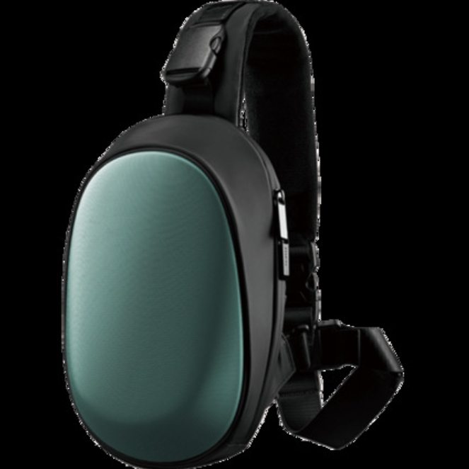 Lisslune | Waterproof Sling Bag, with Hard Shell, Anti-impact Design and Large Capacity, for Travel, Outing and More