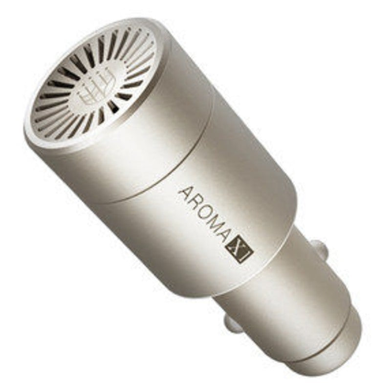 Lisslune | 2-in-1 USB Car Charger & Air Aroma Diffuser, with 2A Output & White Light