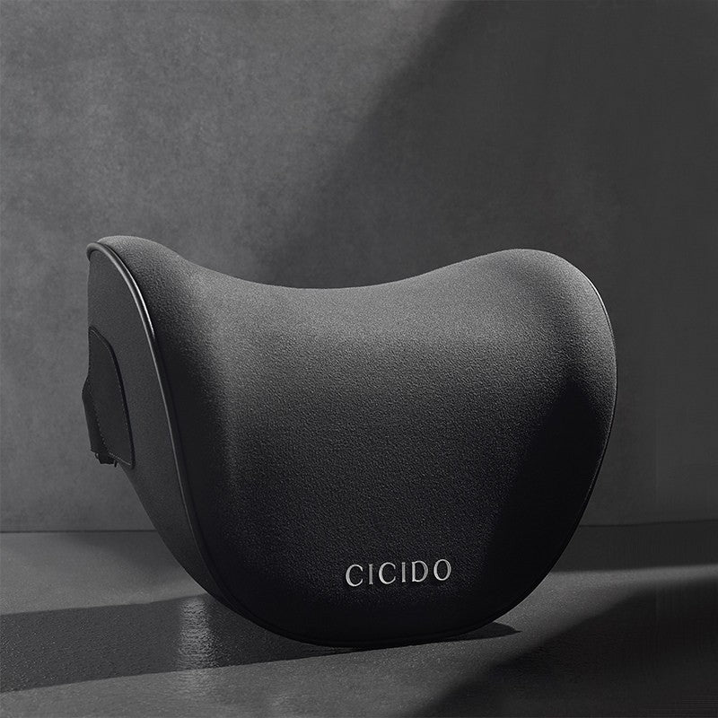 Lisslune | Car Neck Pillow, with Memory Foam Cushion Support & Adjustable Elastic Strap (1PC)