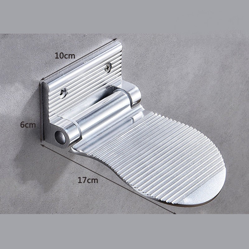 Lisslune | Non-slip Bathroom Shower Footrest Pedal, for Shaving Legs (1-Pack)