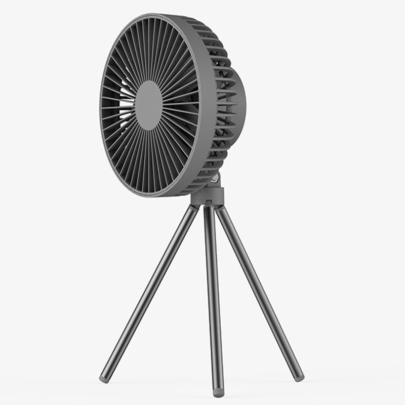 Lisslune | Portable Rechargeable Fan with Flexible Tripod & 3 Speed Settings, for Travel, Office, Room, Outdoor