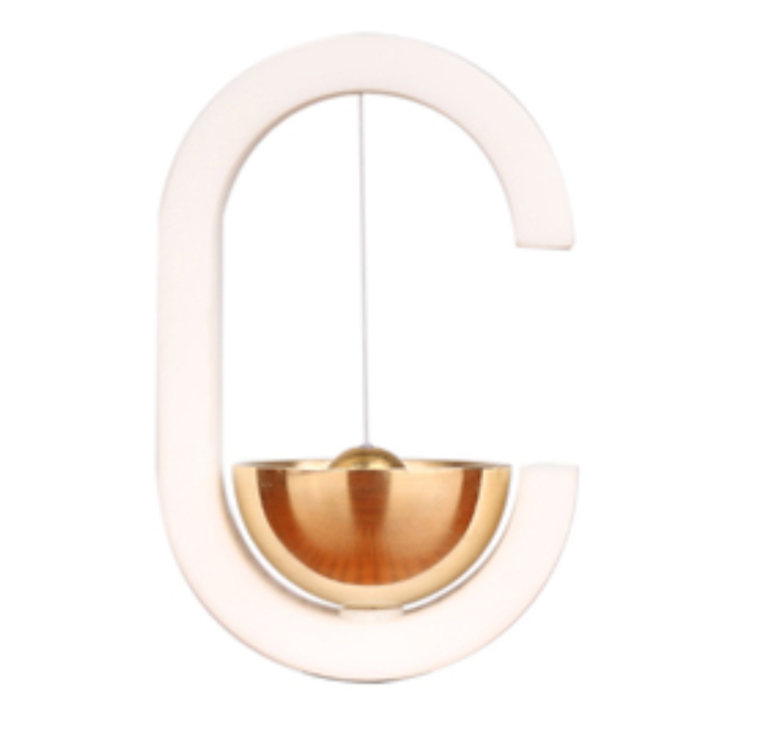 Lisslune | Pure Copper Door Bell, with Magnetic Design and Sweet Ringtones, for Gift, Decoration, Ornaments, Bedroom & Living Room