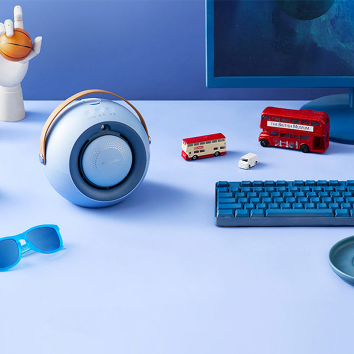 Lisslune | Portable Desktop 3-in-1 Heater, Hand Warmer & Humidifier, with Adjustable Wind, Fine Spray & Multiple Safety Protection, for Home & Office