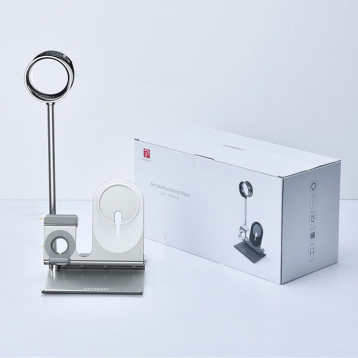 Lisslune | 5-in-1 Nightstand Desk Organizer, for Phone, Watch, Headphones, Earbuds & Pencil