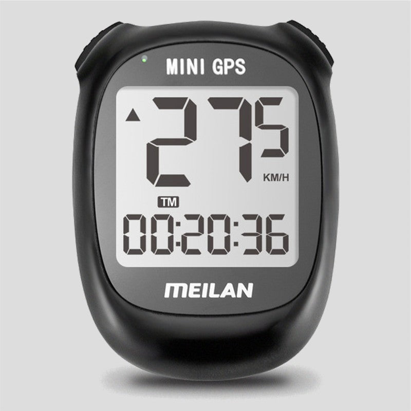 Lisslune | Rechargeable Water-resistant GPS Bike Speedometer, with Backlight & 8H Battery Life, for Cycling, Canoeing & More
