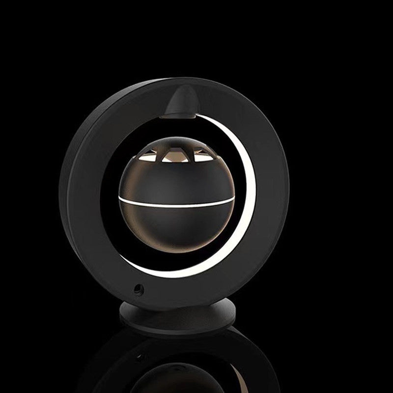 Lisslune | Magnetic Levitation Bluetooth Speaker, with Bluetooth 5.0, Colorful Lights, Touch Control, for Home & Office