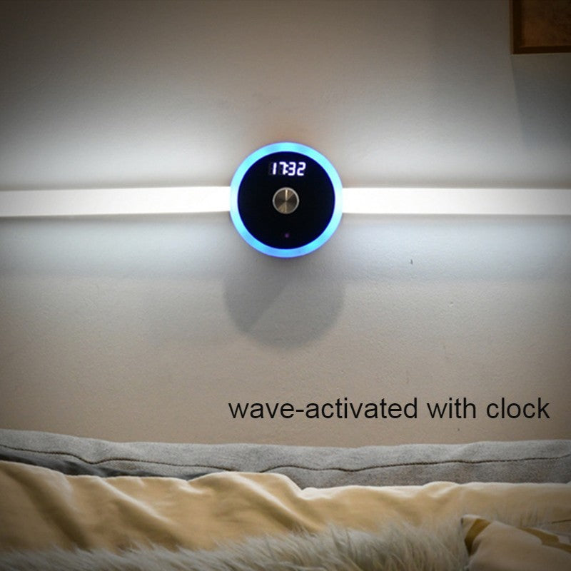 Lisslune | Rechargeable Stick-on Motion Sensor Night Light, for Home, Bedroom, Hallway & More