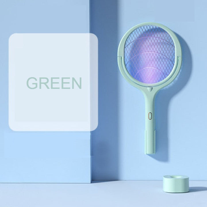 Lisslune | 5 -in-1 Electric Mosquito Killer Flyswatter. with 90¬∞ Rotatable Design & Mosquito Light Trap, for Mosquitoes, Flies, Bugs & More