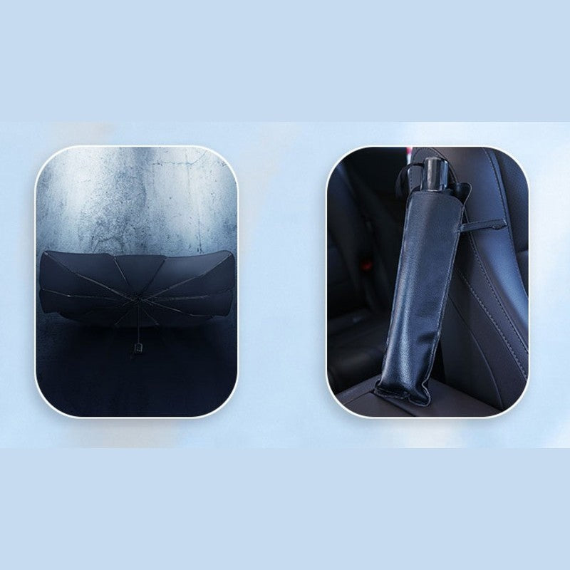 Lisslune | Foldable Car Windshield Sun Shade Umbrella, for Sun Protection & Heat Insulation