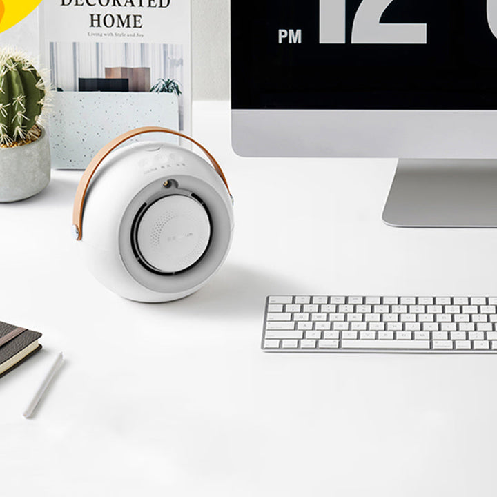 Lisslune | Portable Desktop 3-in-1 Heater, Hand Warmer & Humidifier, with Adjustable Wind, Fine Spray & Multiple Safety Protection, for Home & Office