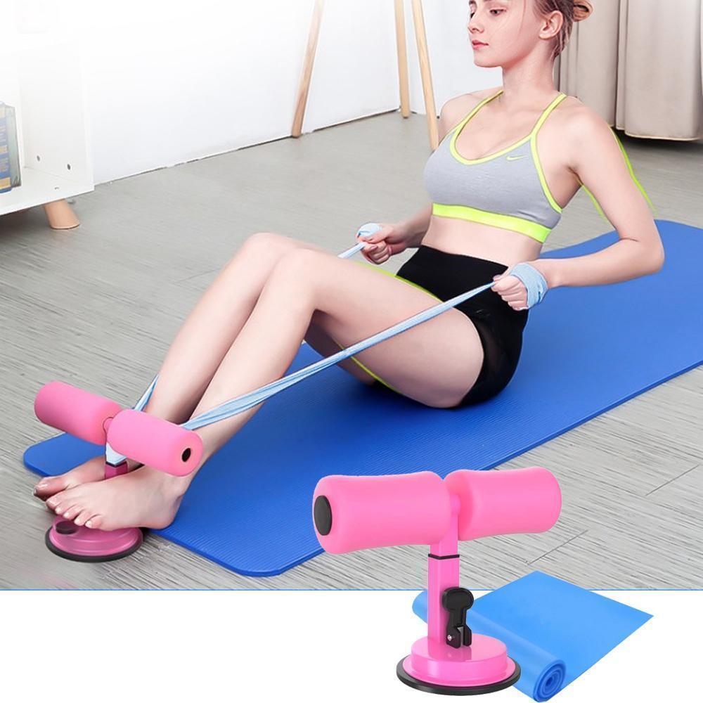 Lisslune | Bequee Multifunctional Adjustable Sit-Up Bar Assistance Device/Pedal Resistance Band