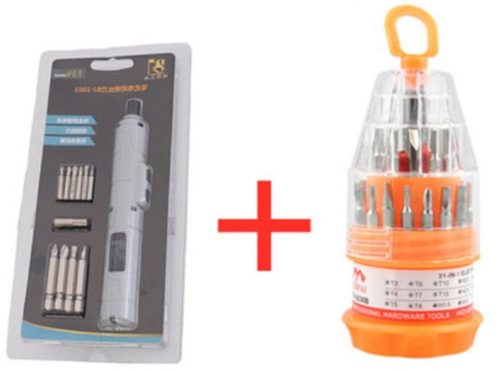 Lisslune | Rechargeable 3.6V Cordless Screwdriver, with Auto & Manual Mode, Smart Electronic Security Chip & Powerful Motor, for Home & Office