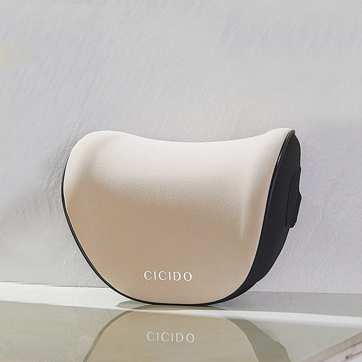 Lisslune | Car Neck Pillow, with Memory Foam Cushion Support & Adjustable Elastic Strap (1PC)