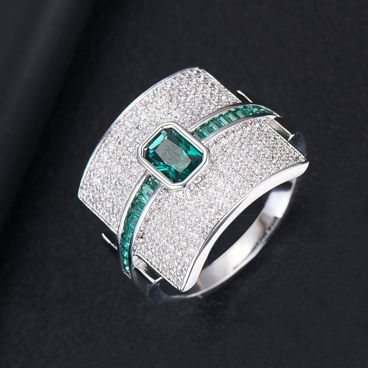 Lisslune | Monaco Design Luxury Statement Stackable Ring For Women