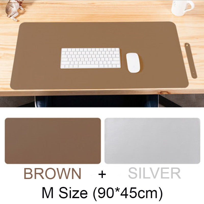 Lisslune | Double-sided Large Waterproof PU Leather Desk Mat, for Office and Home