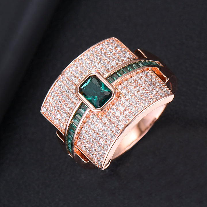 Lisslune | Monaco Design Luxury Statement Stackable Ring For Women