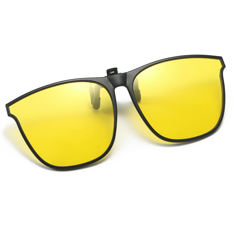 Lisslune | OogZeker Clip-on Sunglasses – Lightweight Polarized UV400 Clip-on for Eyeglass Wearers