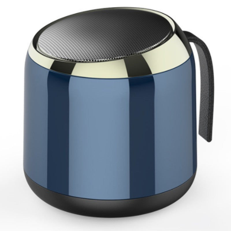 Lisslune | Portable Mini Wireless Bluetooth 5.0 Speaker, with Cool Metal Shell, Long Battery Life and Widely Compatible with Phones and Tablets, for Office, Home and More