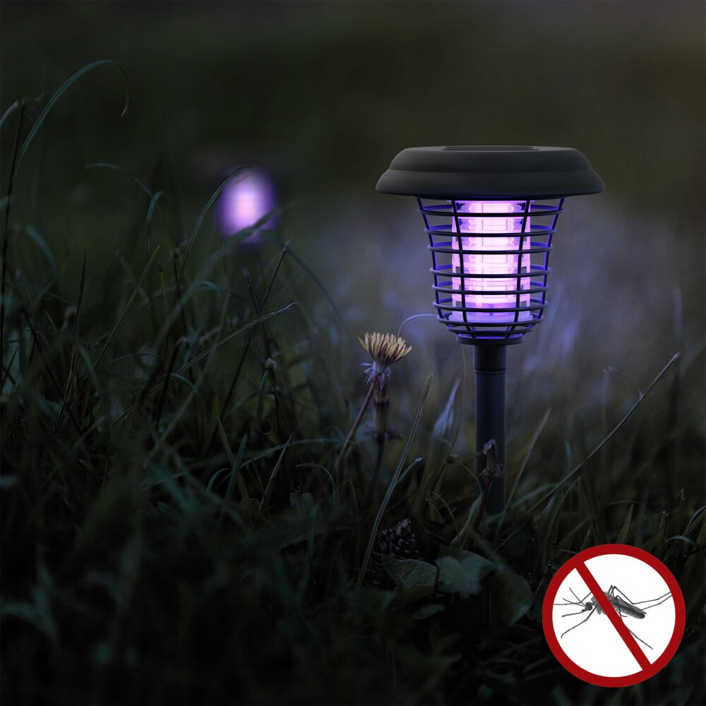 Lisslune | Solar Insect Killer with LED Light – Waterproof Garden Light for Mosquito Repulsion