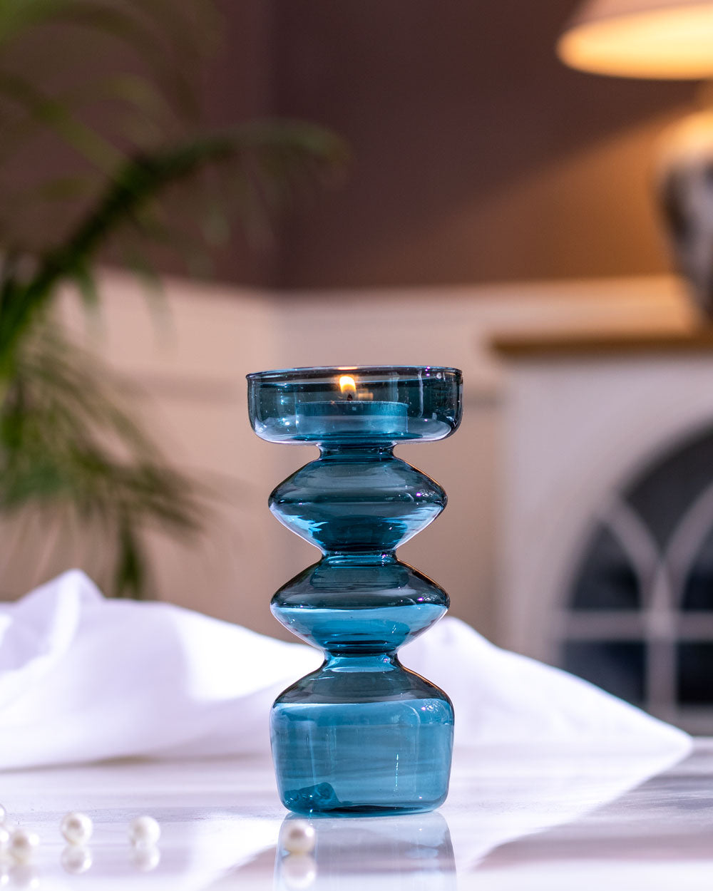 Lisslune | Stem Glass Candle Holder