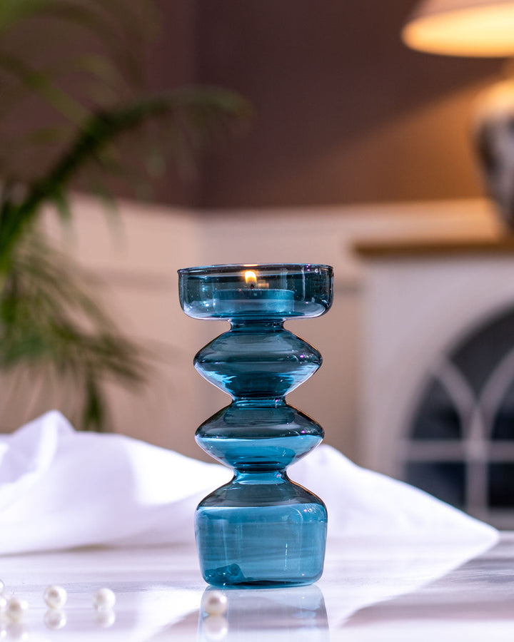 Lisslune | Stem Glass Candle Holder