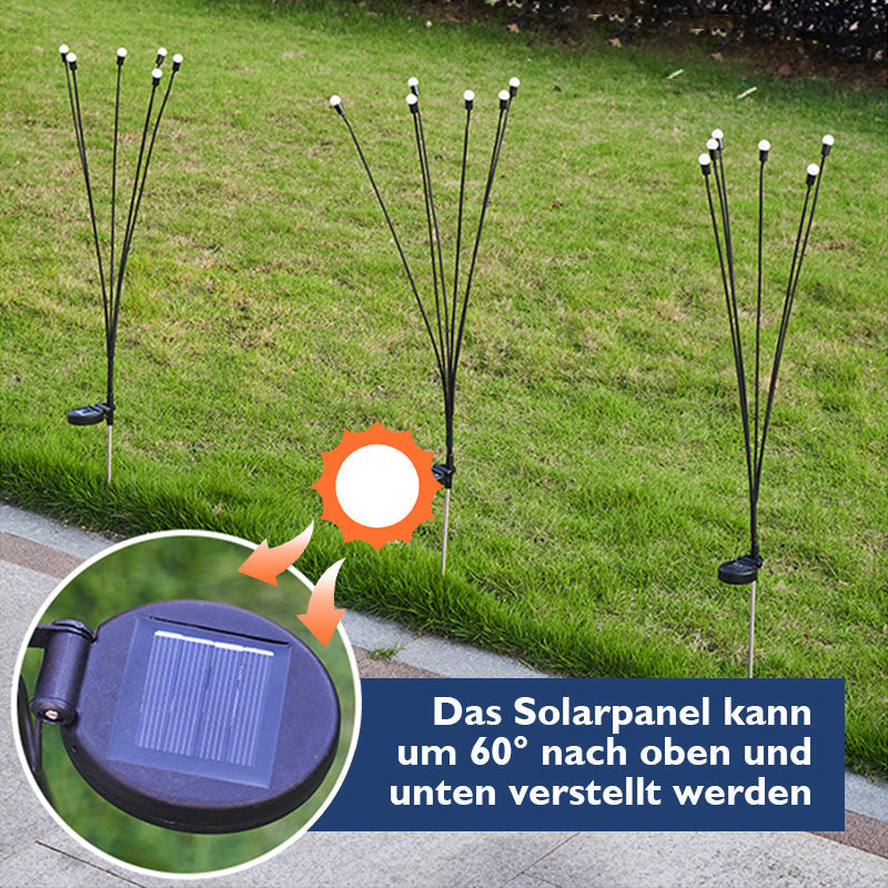 Lisslune | Solar Garden LED Firefly Plug Light