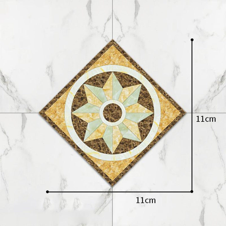 Lisslune | Chic Diagonal Design PVC Tile Decal Collection - Elevate Your Home Decor!