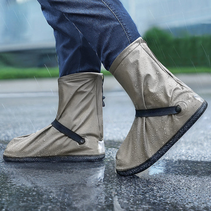 Lisslune | Waterproof Boot Covers with Zipper Closure & Reflective Strip, Keep Your Pairs Dry