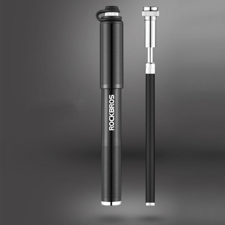 Lisslune | Mini Portable Bike Pump, Fits Presta and Schrader valves, for Road, Mountain, and BMX Bikes