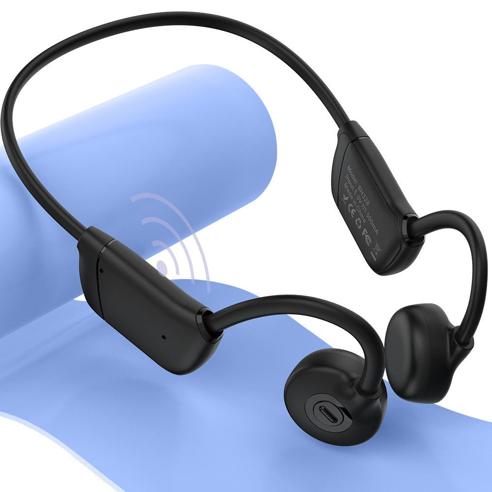Lisslune | Bone Conduction OverEar Bluetooth Earbuds, with 32G Memory and IPX6 Waterproof, for Commuting and Sports