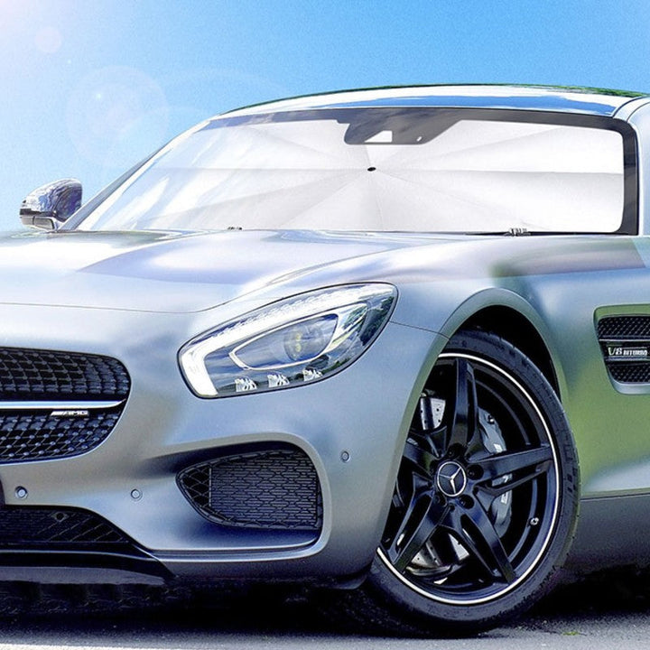 Lisslune | Foldable Car Windshield Sun Shade Umbrella, for Sun Protection & Heat Insulation